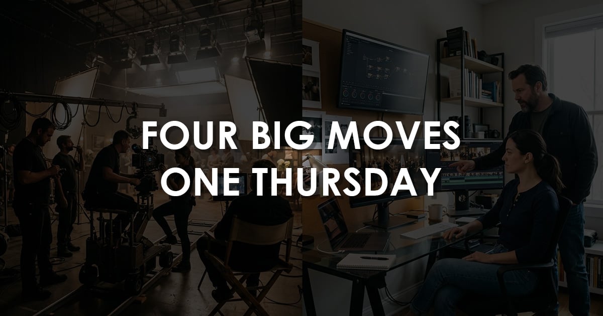 Four Big Moves, One Thursday