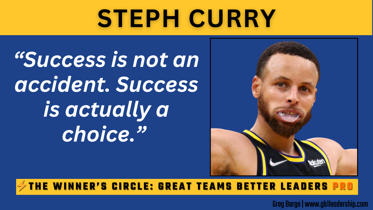 🥇 The Winner's Circle: Steph Curry