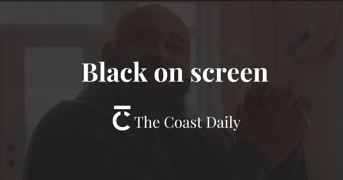 🗞️ Black on screen