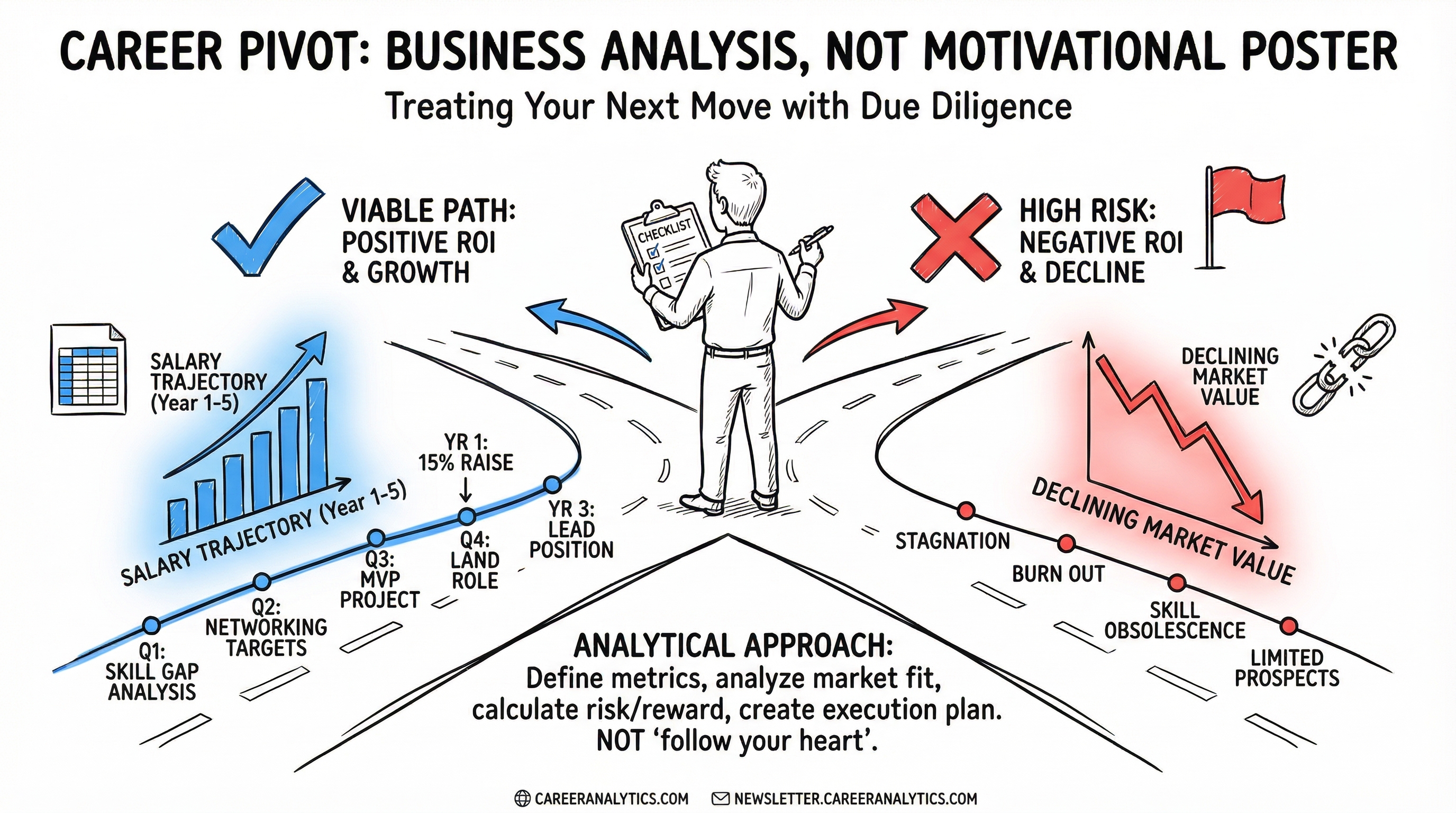 🏴‍☠️ This prompt treats your career pivot like a business case, not a pep talk