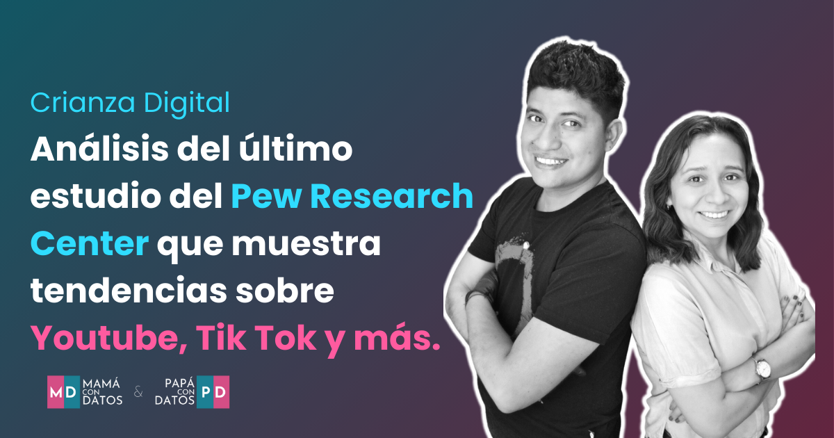 Análisis del último estudio del Pew Research Center que muestra tendencias sorprendentes sobre YouTube, TikTok y más.