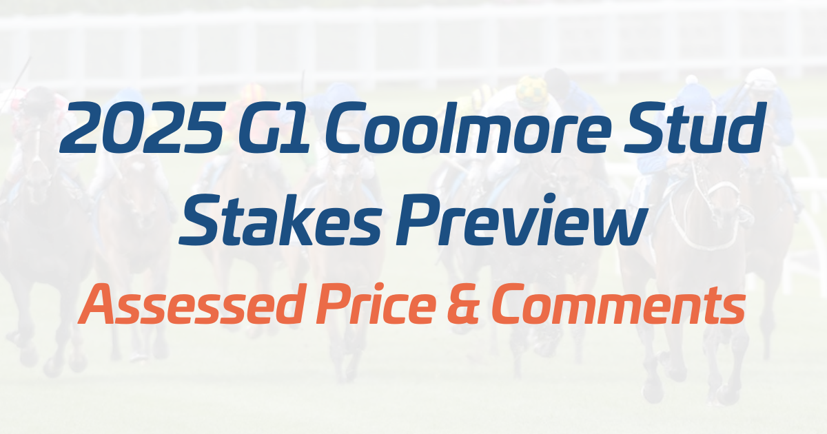2025 G1 Coolmore Stud Stakes