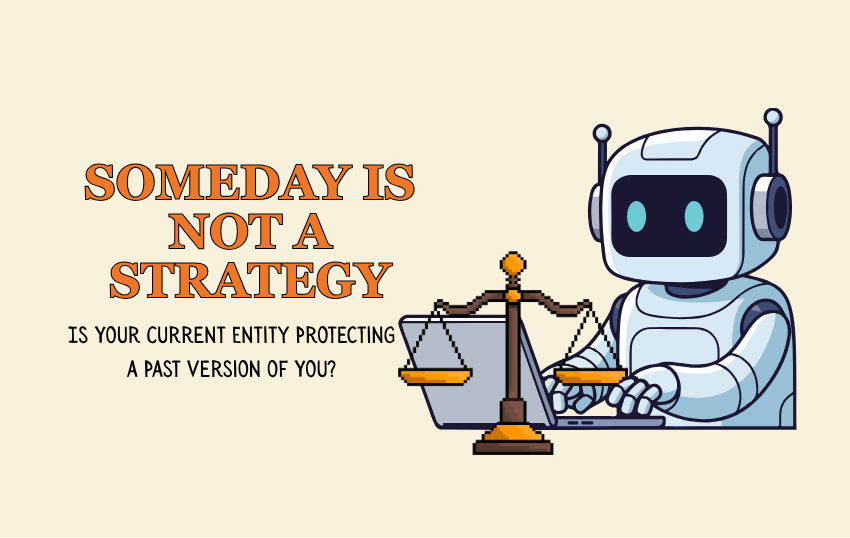 SOMEDAY IS NOT A STRATEGY