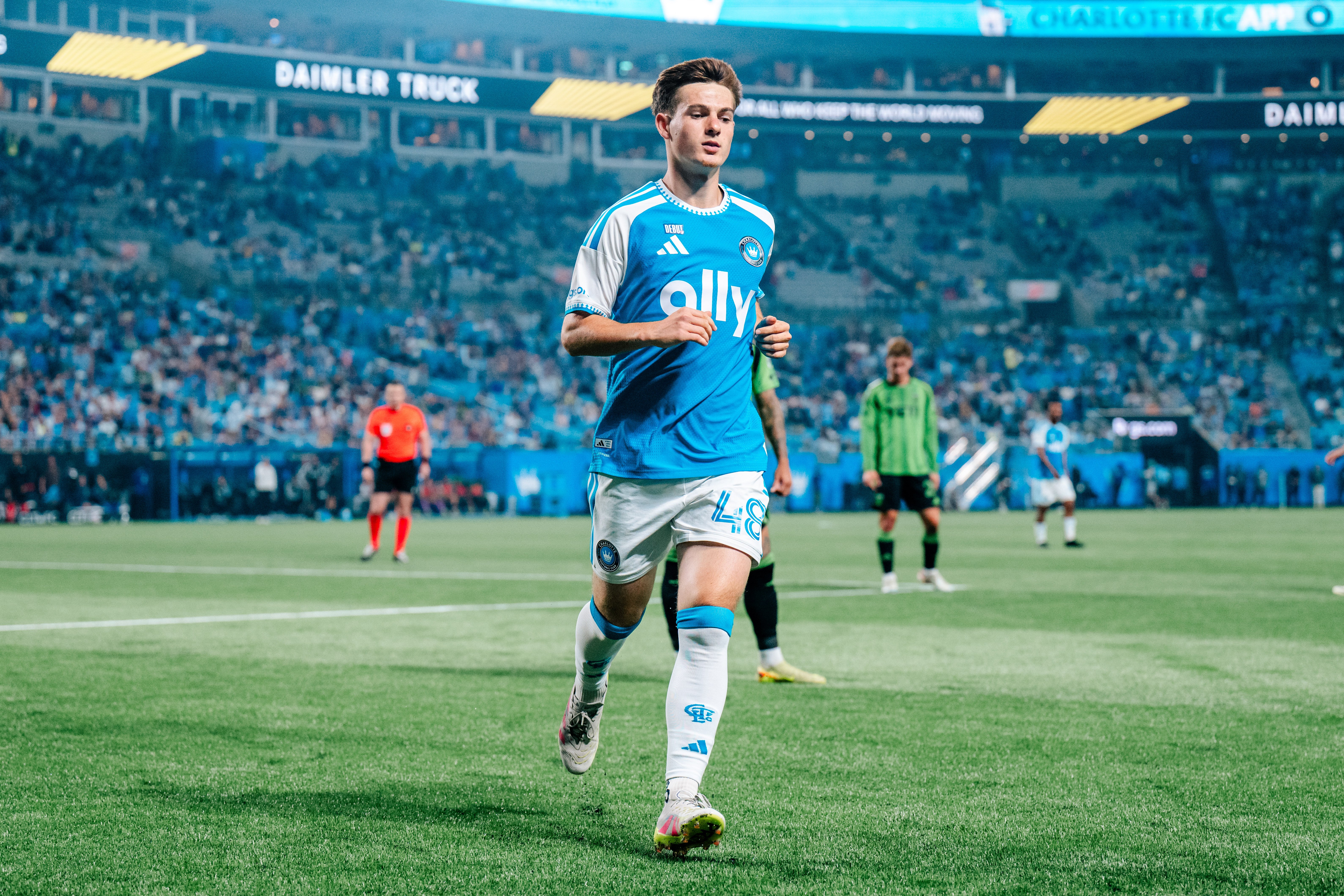 Young midfielder is disciplined, driven 