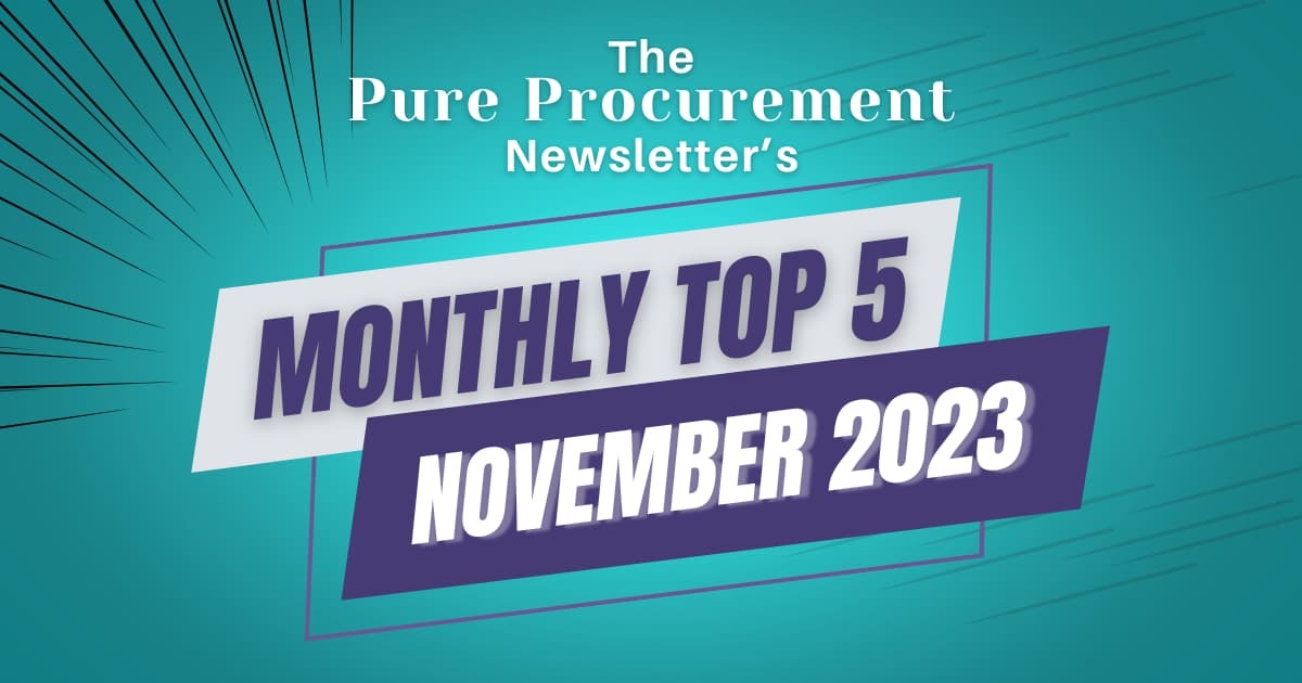 Monthly Top 5 - November 2023