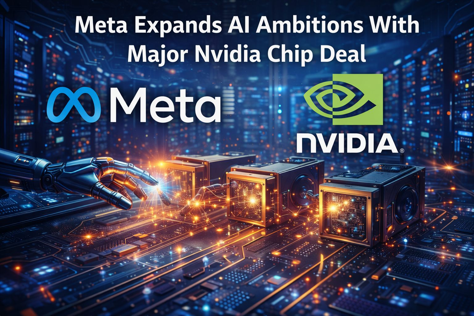 Meta Expands AI Ambitions With Major Nvidia Chip Deal