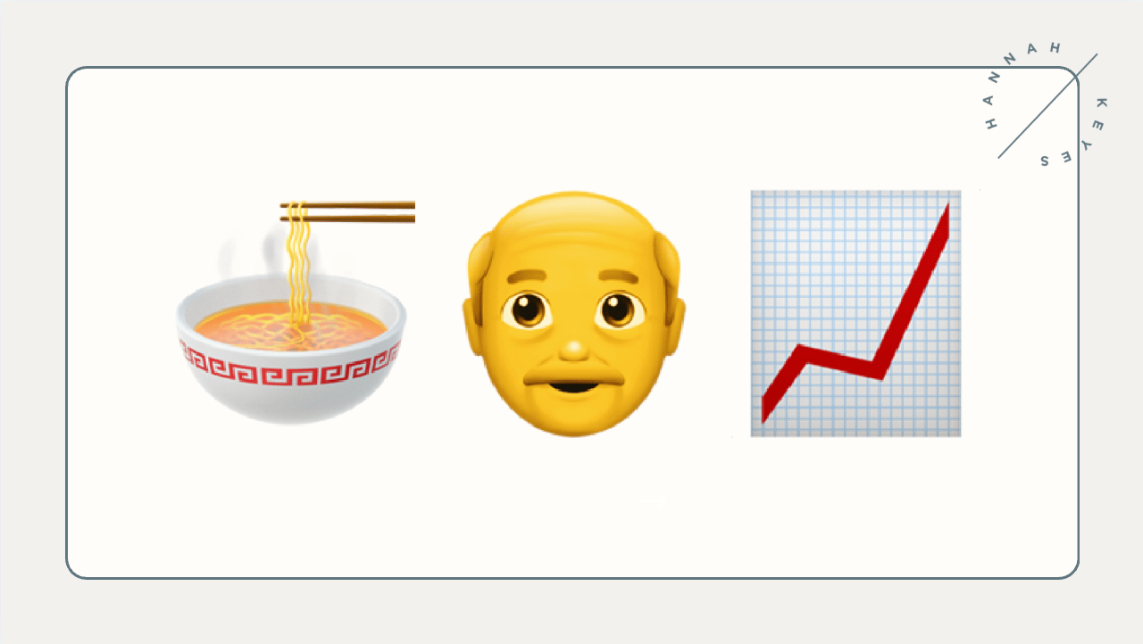 glass noodles, grandpa Cade, and the reality of outgrowing and "leveling up"