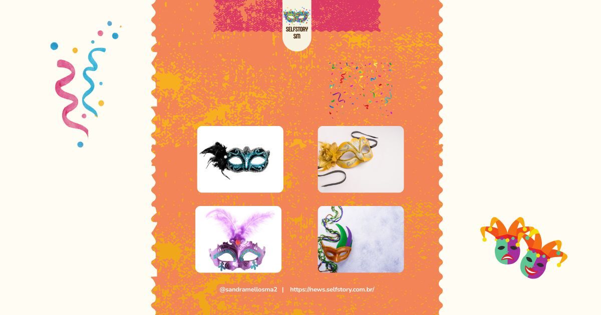 As máscaras que usamos quando não é Carnaval