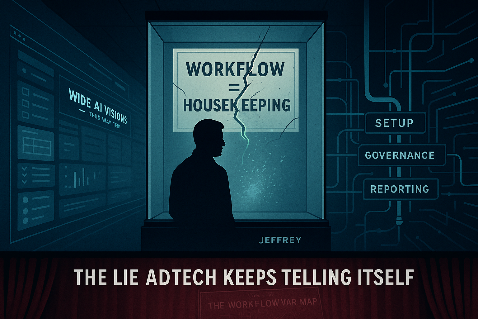 The Lie AdTech Keeps Telling Itself: “Workflow Efficiency Is Boring."