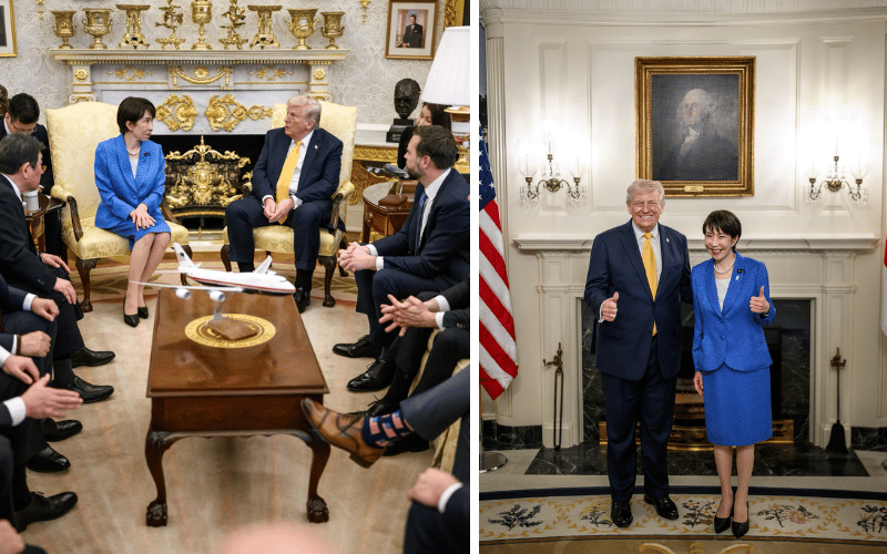 🏯Takaichi's At The White House