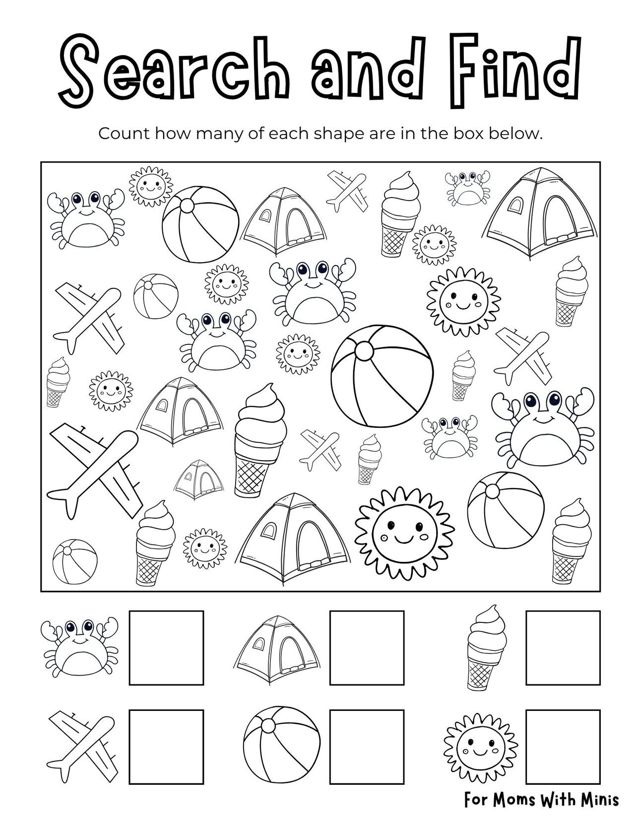 Summer Time Search and Find