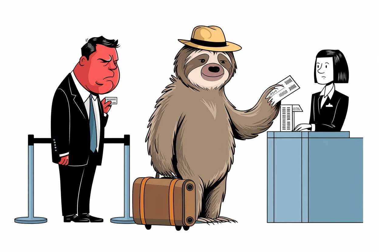 Why are travelers so slow?