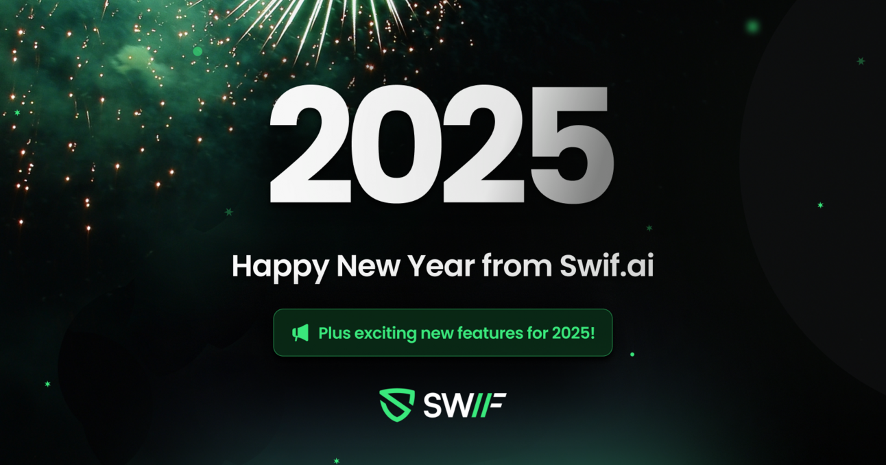 🎉 Happy New Year from Swif.ai + Exciting New Features for 2025!