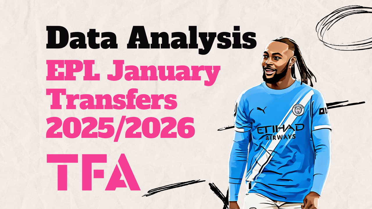 Premier League 2025/2026: Early January Transfer Window Trends, Smart Signings & Tactical Needs – Data Analysis