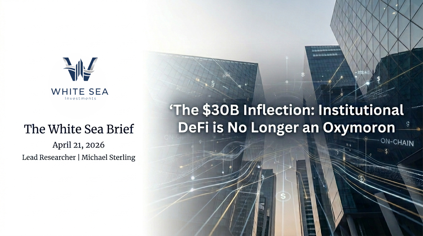 The $30B Inflection: Institutional DeFi is No Longer an Oxymoron