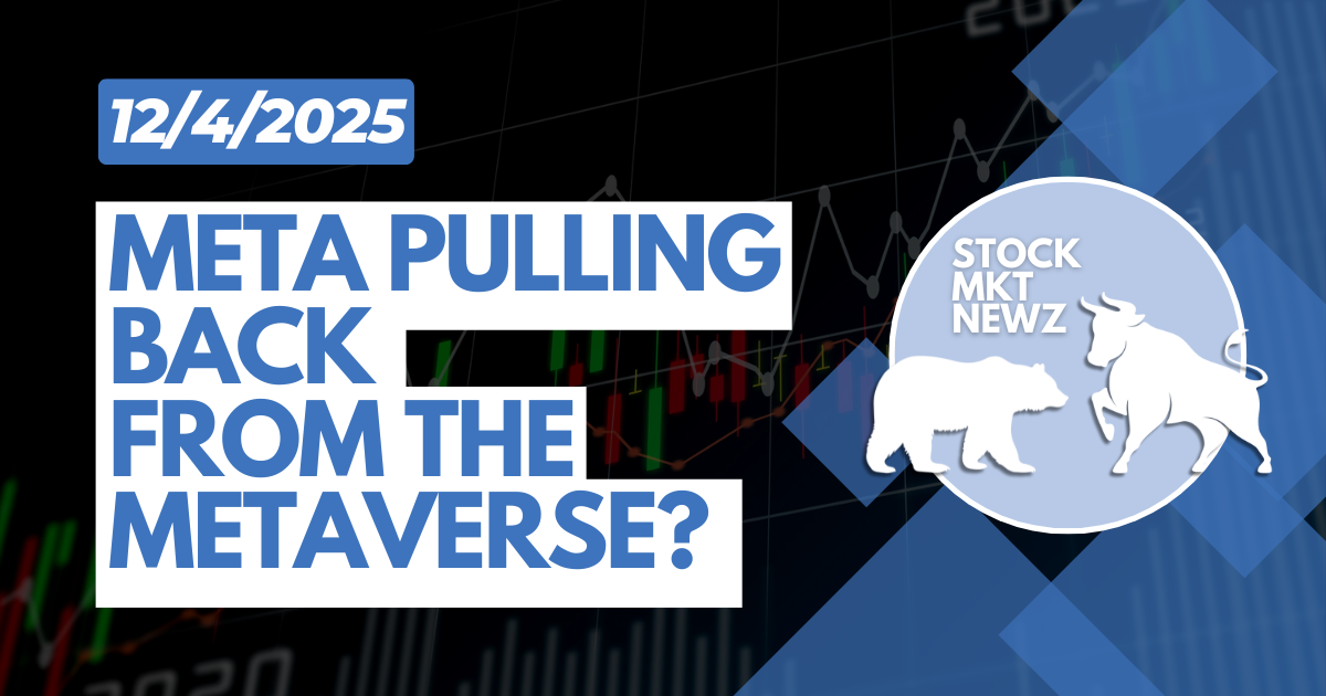 META PULLING BACK FROM THE METAVERSE? 