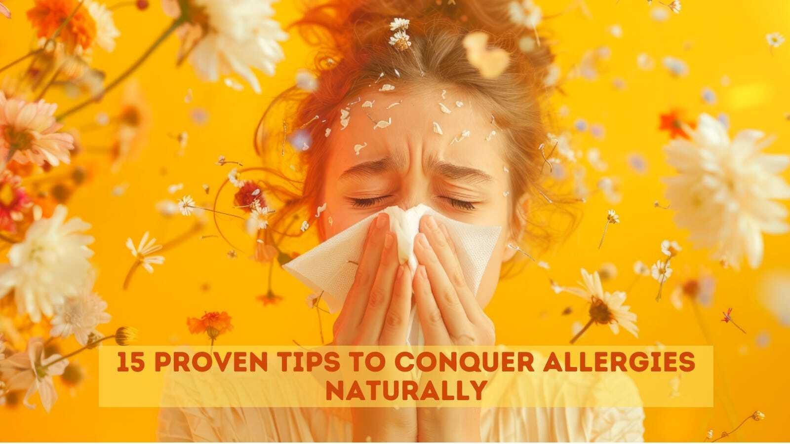 15 Proven Tips to Conquer Allergies Naturally