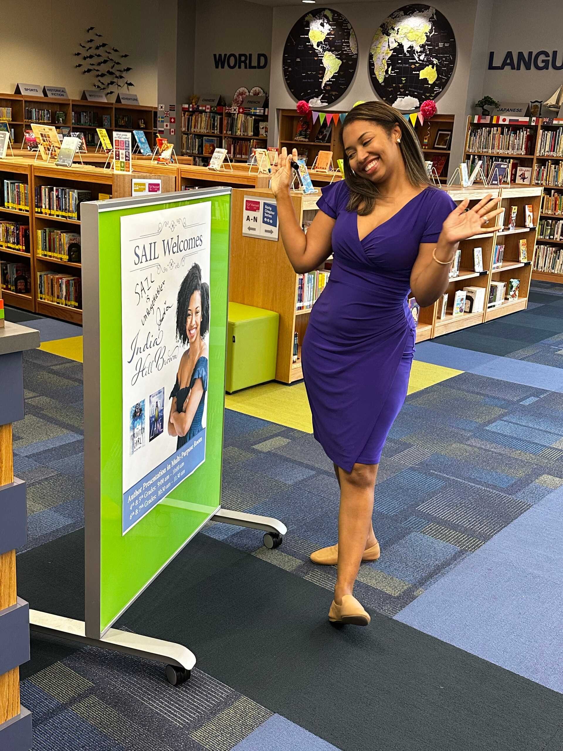 My Author Visit at South Academy of International Languages 