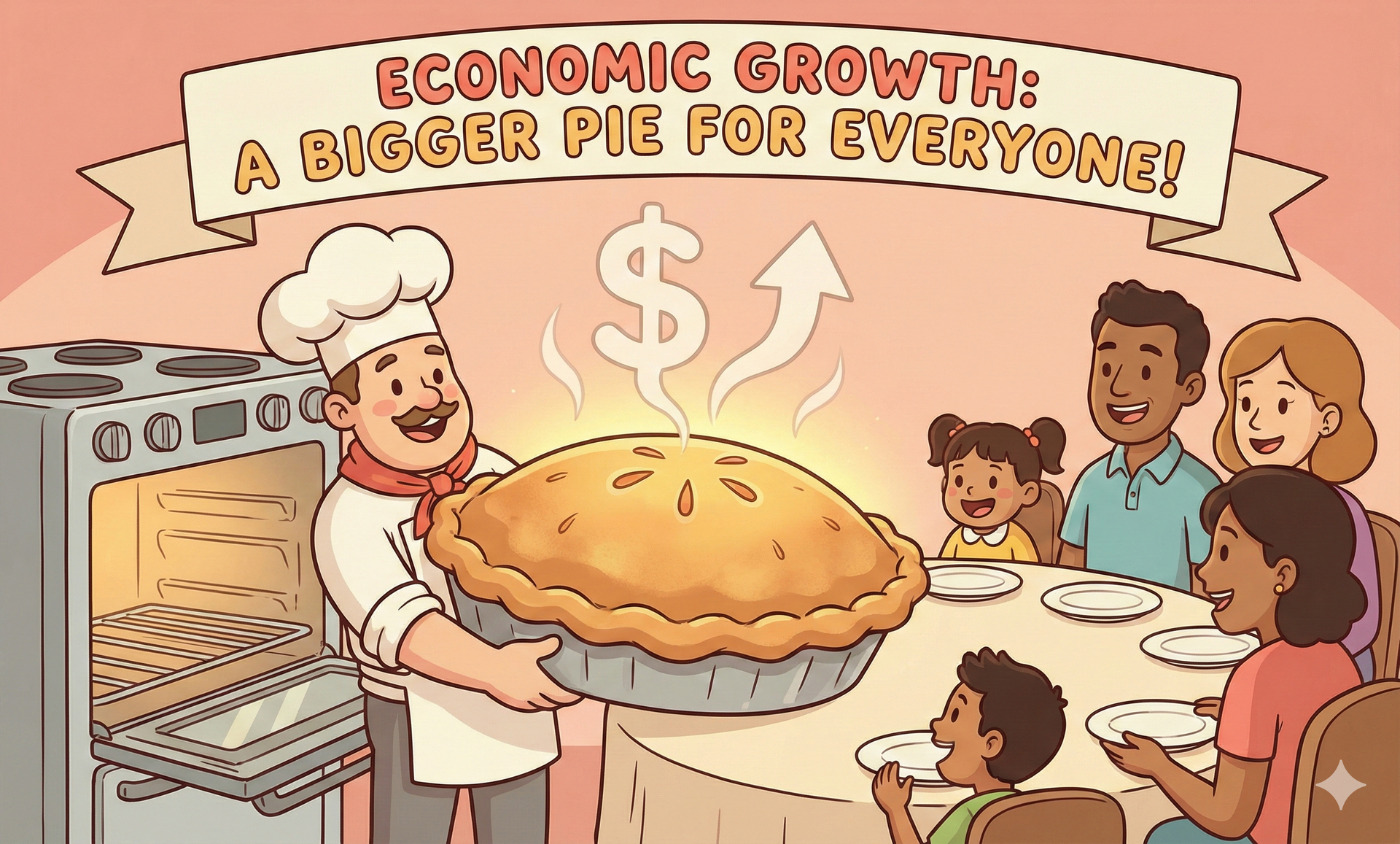 Economic Growth Explained: Why a Bigger Pie Means a Better Life 🥧