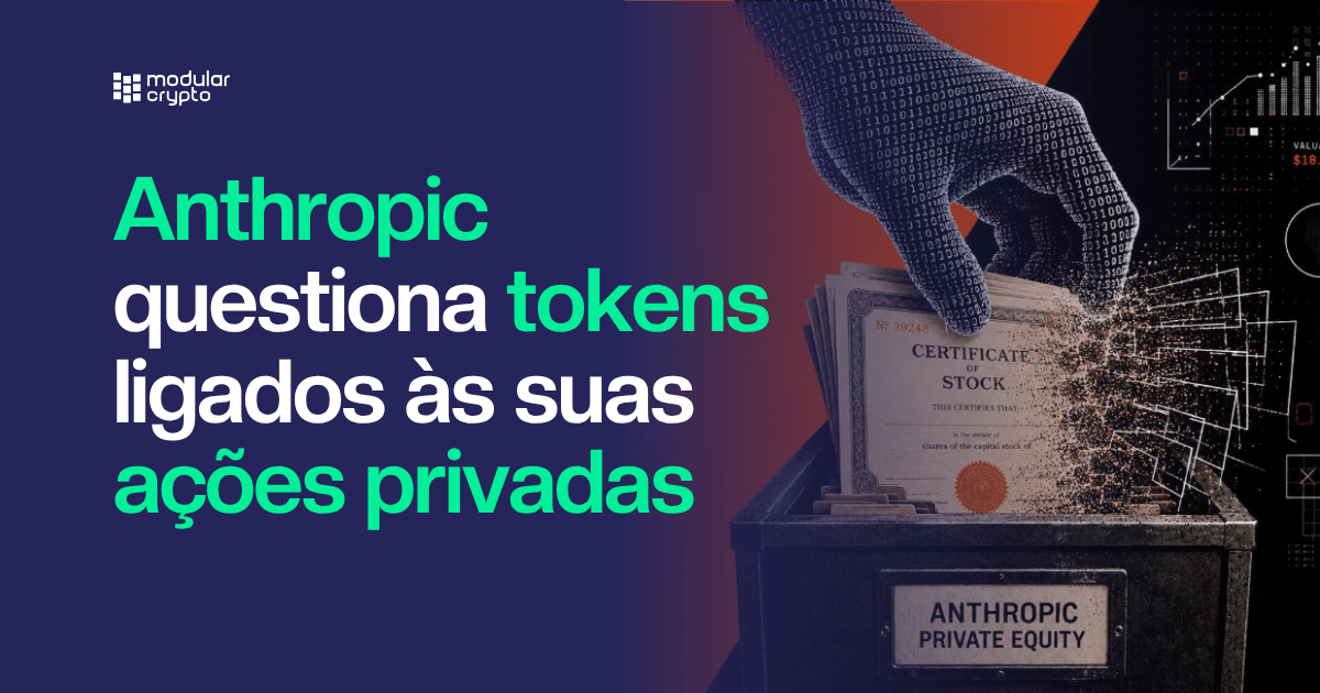 🔲 Anthropic questiona tokens ligados às suas ações privadas