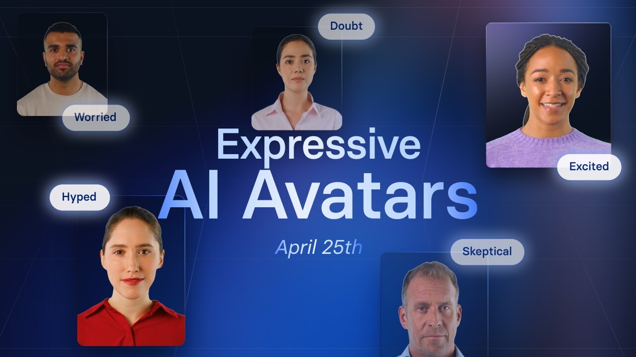 Human-like expressive avatars 