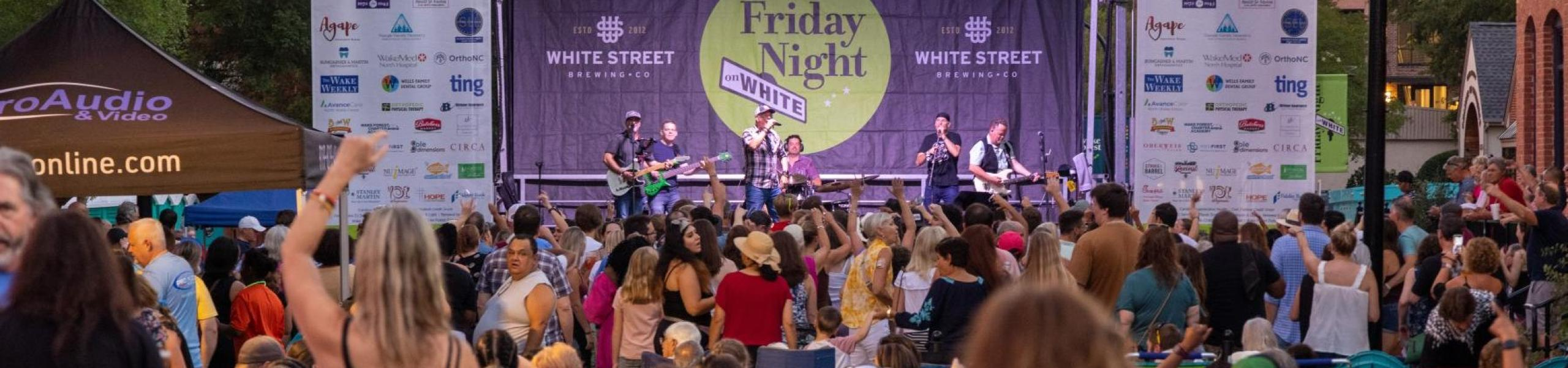 🌳 Friday Night on White Is Back - Plus Li'l Sebastian, BBQ, Pimento Cheese, & Cleanup Youngsville