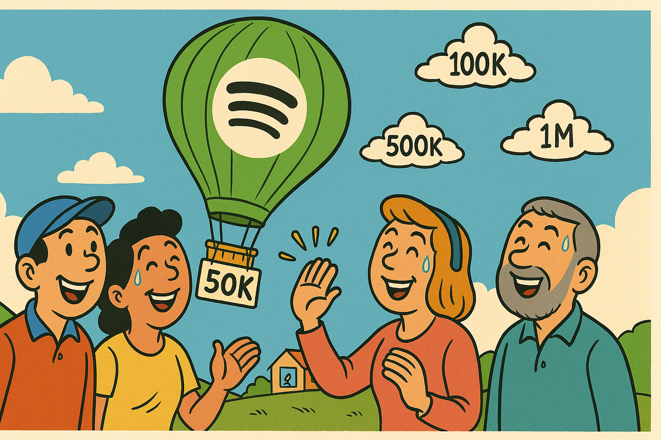 Spotify trekt openbare 'plays' terug 📊