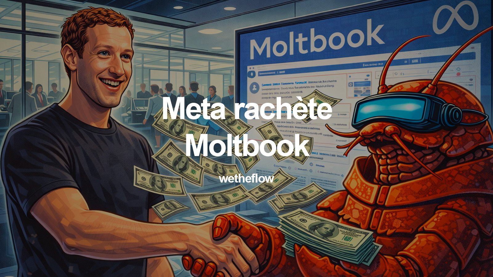 Meta rachète Moltbook