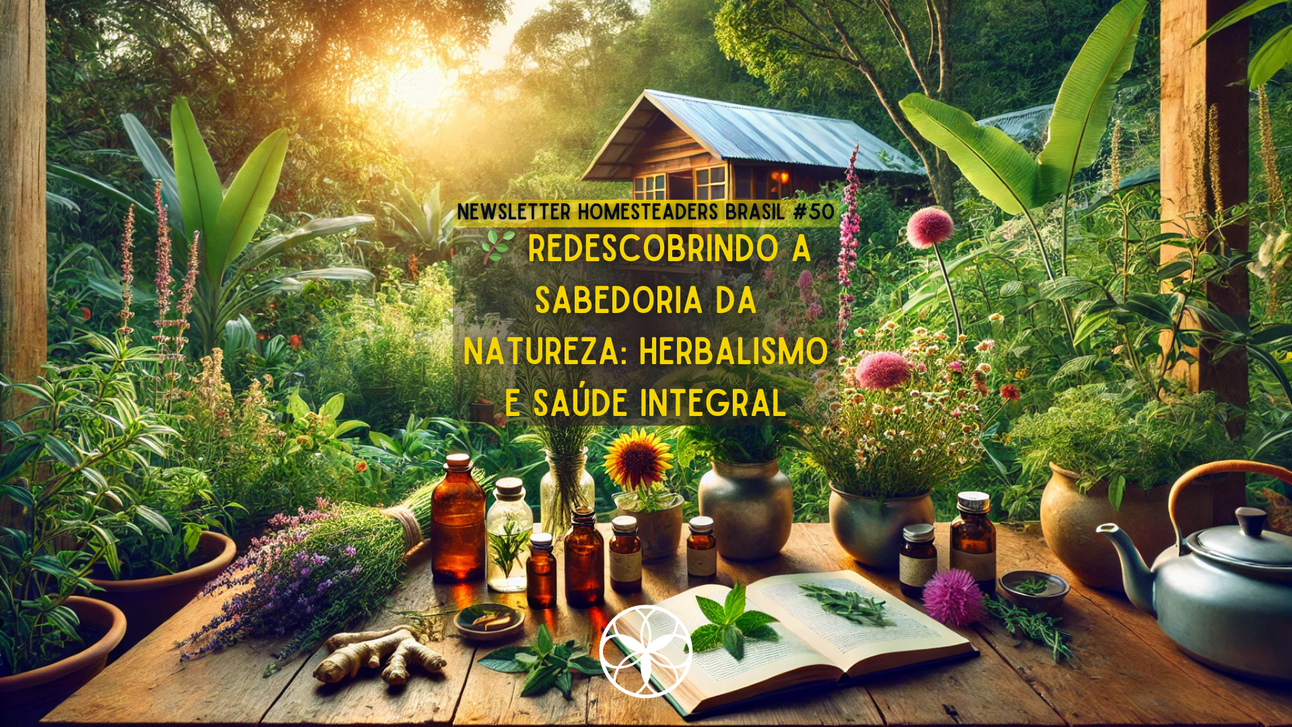 Homesteaders Brasil #50 | 🌿 Redescobrindo a Sabedoria da Natureza: Herbalismo e Saúde Integral