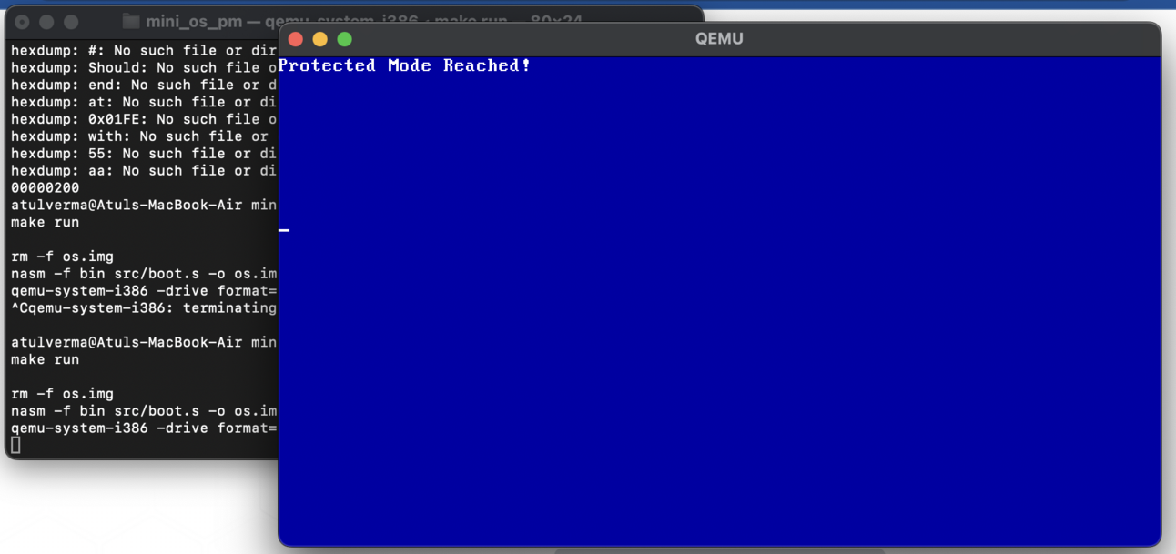 Writing a Minimal OS Loader That Boots into 32-Bit Mode