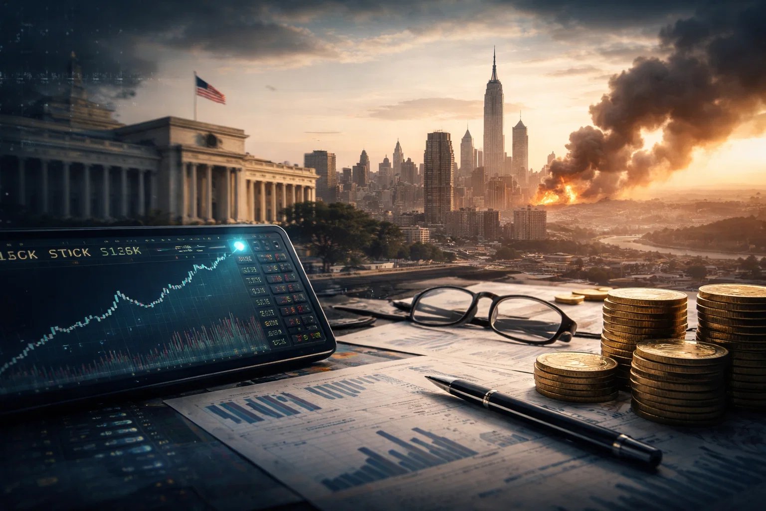 The Rhyme: S&P Hits Record While a Gulf War Burns & Its 1987 Echo