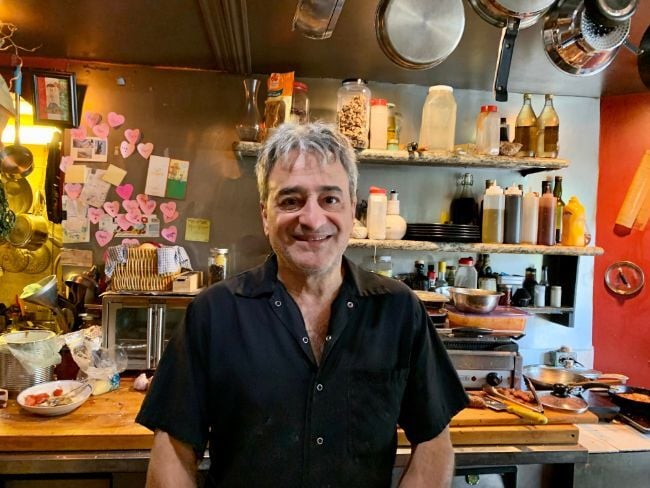 The pizza’s good but the sandwich takes the bow