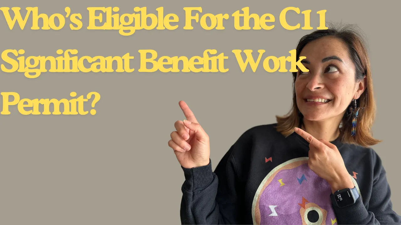 Who's Eligible for a C11 Work Permit?