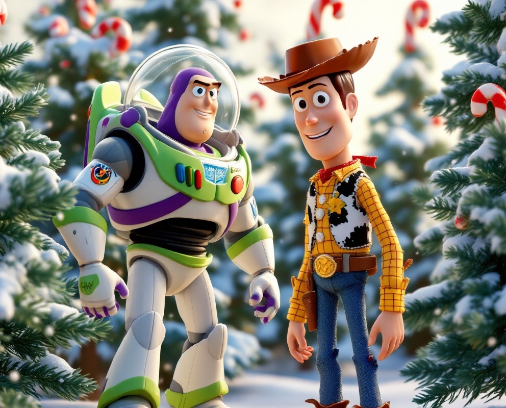 Today's Story: Ava's Galactic Christmas Mission with Buzz Lightyear and Woody 🎄