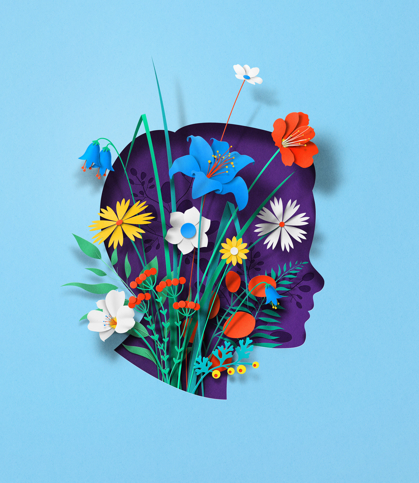 Beautifully Detailed Cut Paper Art by Eiko Ojala
