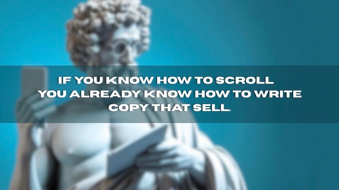 If you know how to scroll...