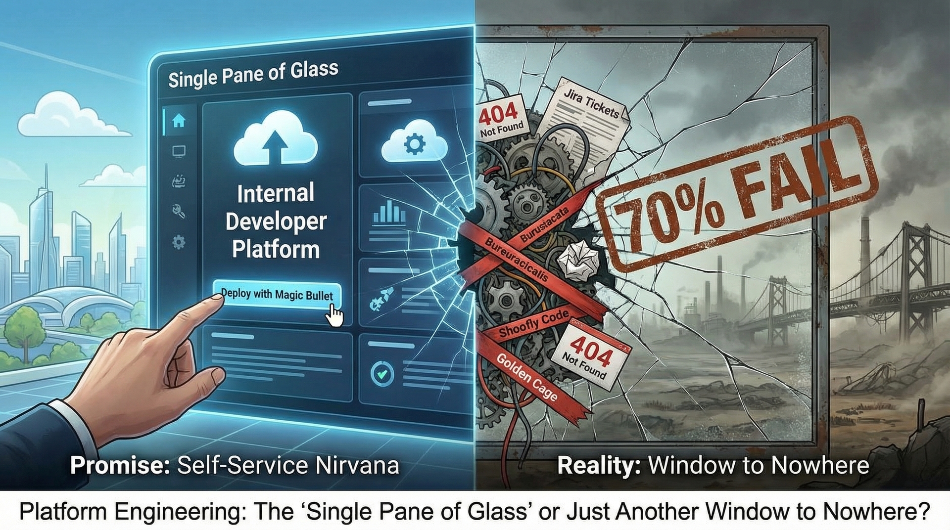 Platform Engineering: The "Single Pane of Glass" or Just Another Window to Nowhere?
