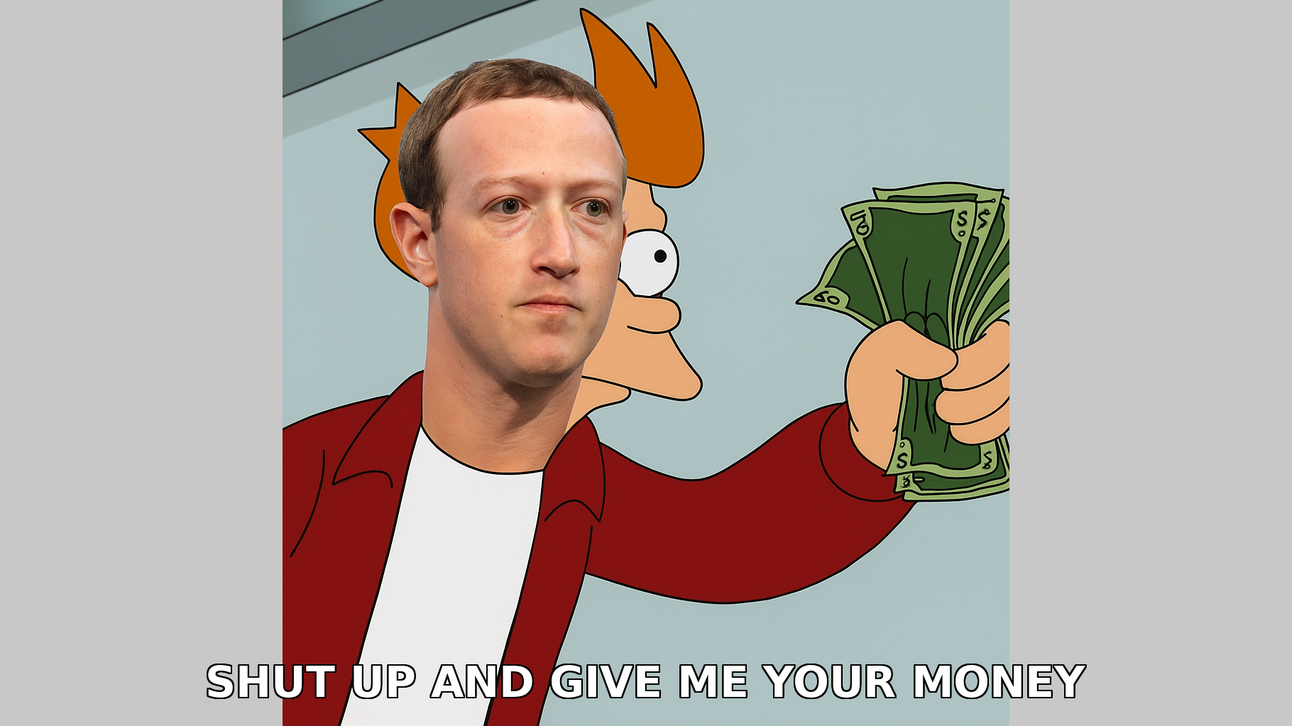 Shut up and give me your money!