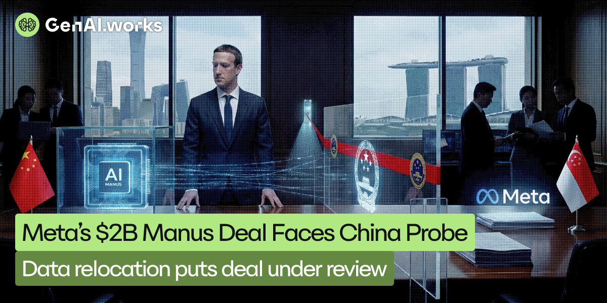 China reviews $2B Meta-Manus deal