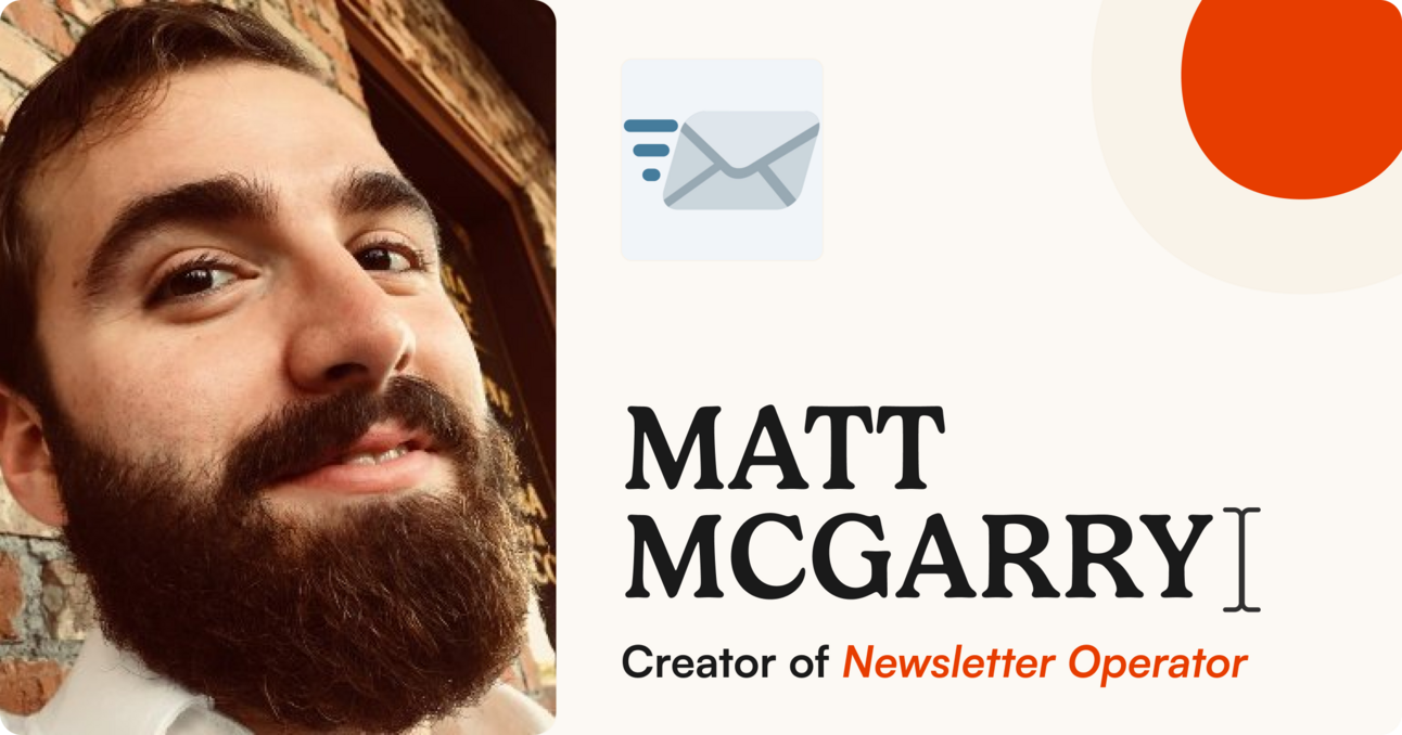 From Newsletter Operator to Beach Club Winner: Matt McGarry's Passive Income Strategies