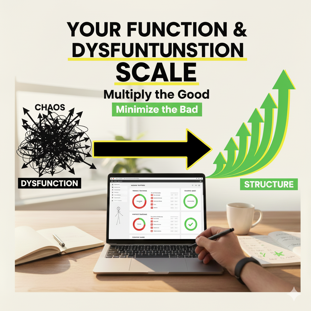 Just Start: Your Function and Dysfunction Scales.