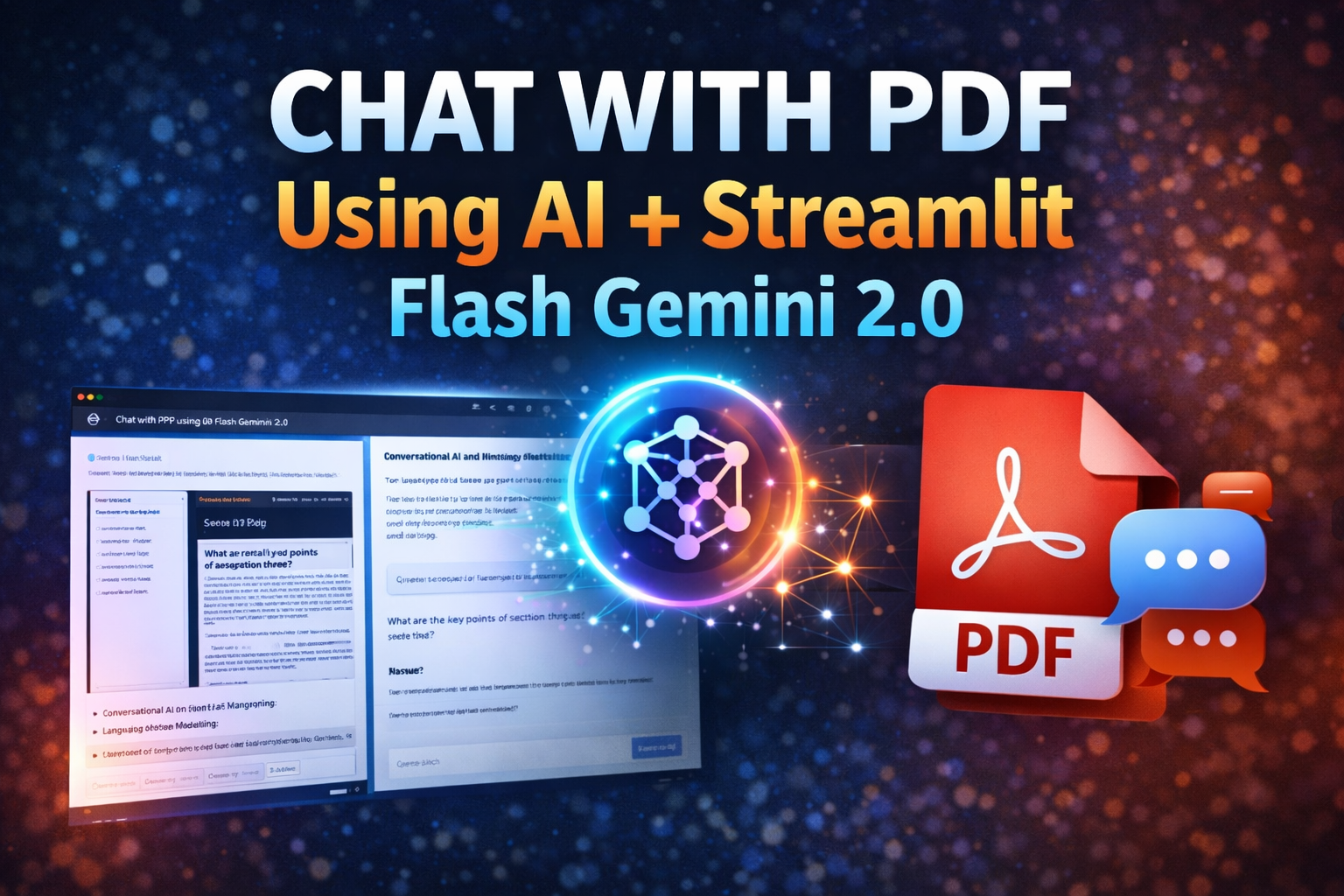 Chat with PDF Using Flash Gemini 2.0