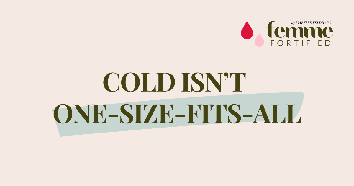 🥶 Cold Plunges for Women: The Science Behind Why Men’s Advice Won’t Work for Us