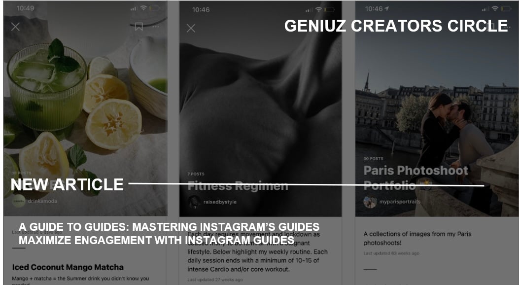 A Guide To Guides: Mastering Instagram Guides