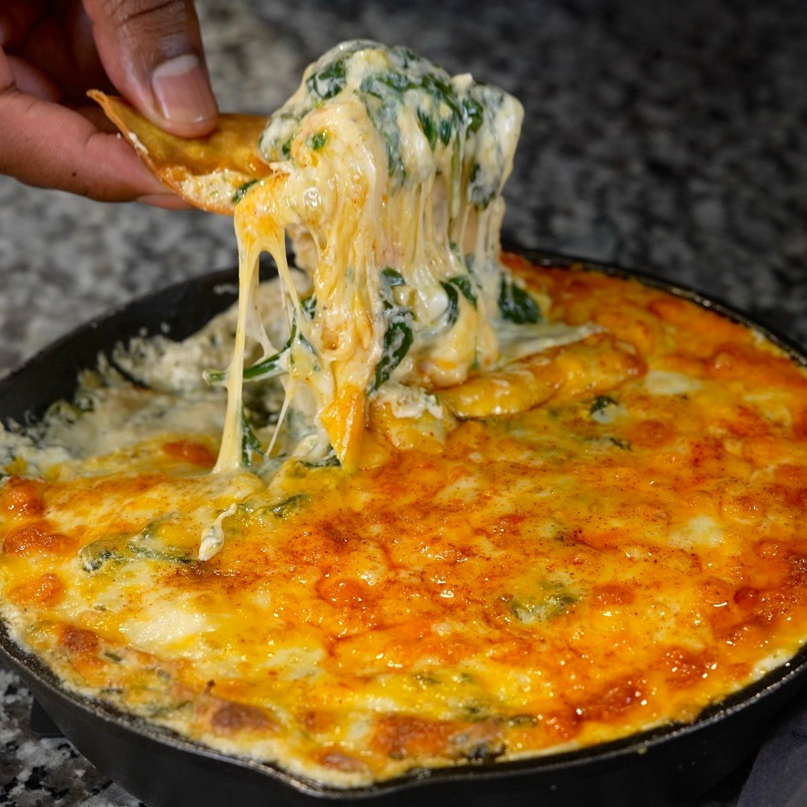 3-Cheese Spinach Dip