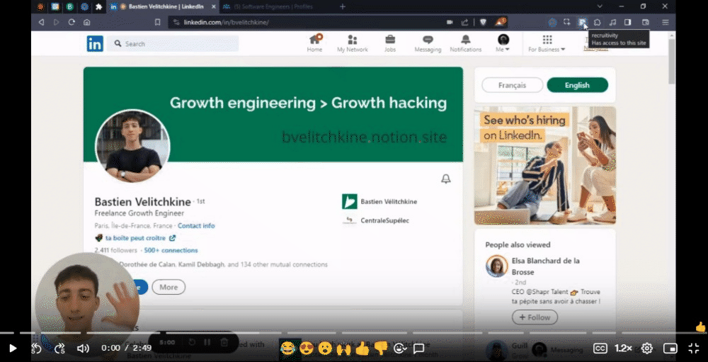 Transformer une extension chrome en SaaS