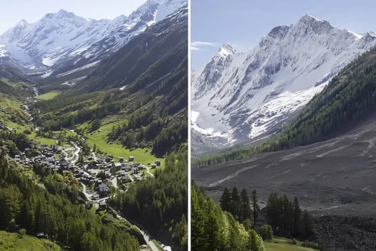 🌎 Glacier Collapse