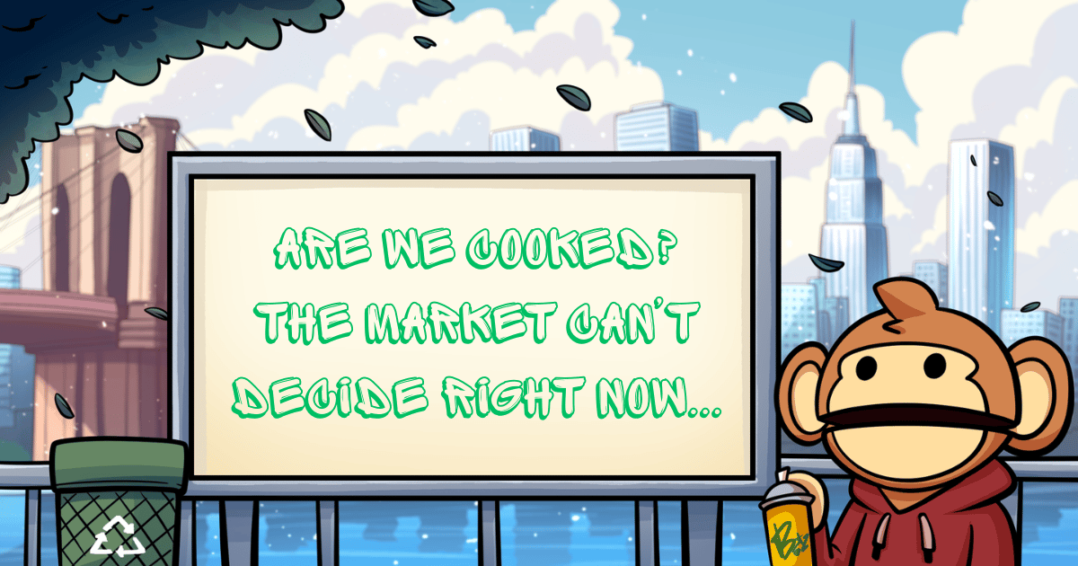 The market is confused right now...