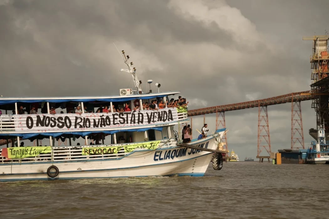 The Tapajós waterway and the push into the Amazon