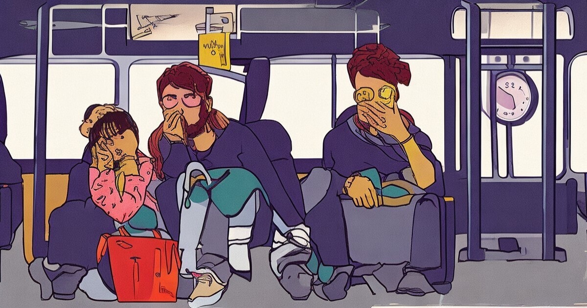 Helsinki Bus Station & Instagram Face